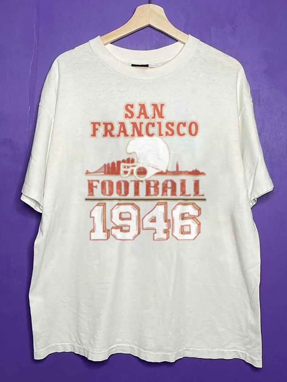 Vintage San Francisco 49ers Football Shirt, 90s NFL SF 49ers Men Women Shirt Tee
